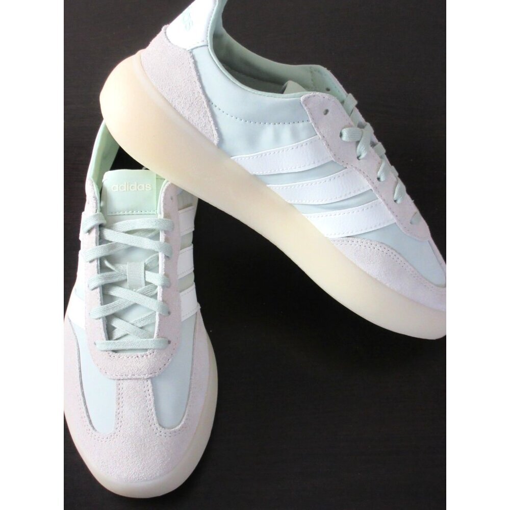 Adidas Women's Barreda Decode Shoes Off White Linen Green Sizes NIB - Picture 4 of 5